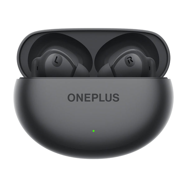 Harmonic Gray | OnePlus Nord Buds 3 in Harmonic Gray, earbuds in the open charging case