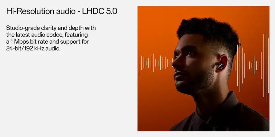 OnePlus Buds Pro 3 Hi-Res audio with LHDC 5.0