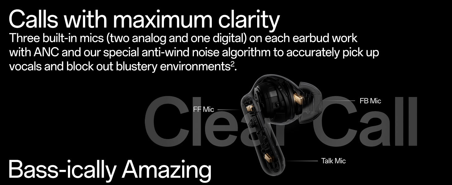 OnePlus Nord Buds 3 Pro delivering calls with maximum clarity