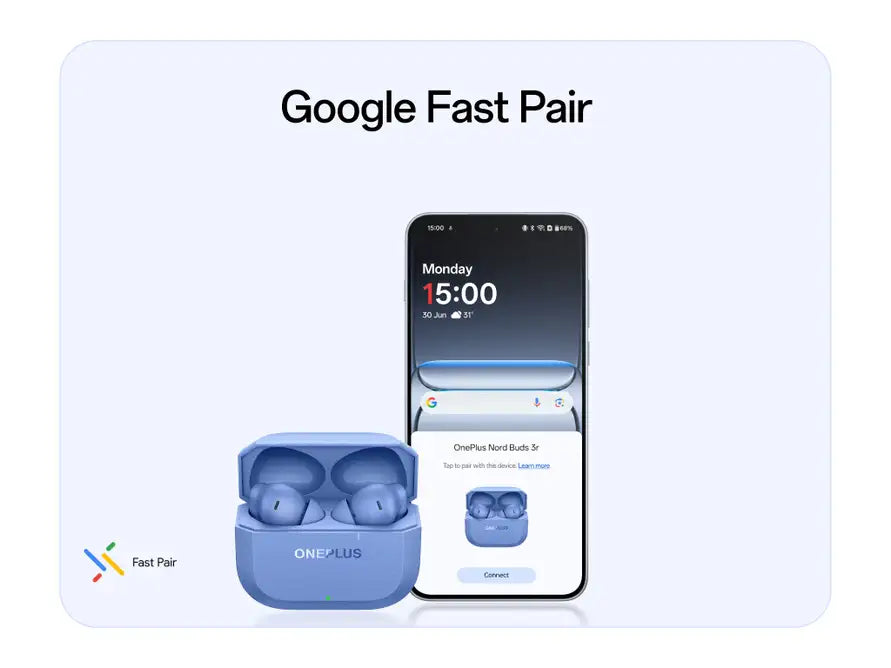 OnePlus Nord Buds 3r with Google Fast Pair for instant pairing