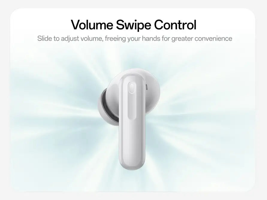 OnePlus Nord Buds 4 Pro with volume swipe controls