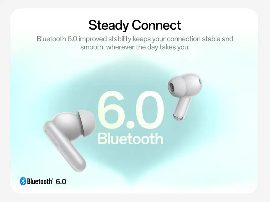 OnePlus Nord Buds 4 Pro with Steady Connect and Bluetooth 6.0