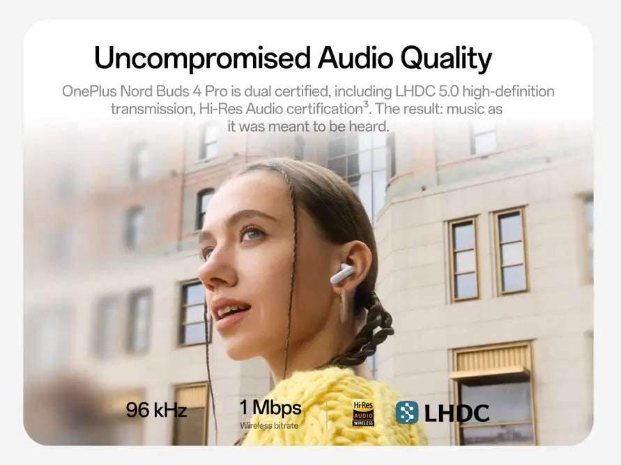 OnePlus Nord Buds 4 Pro — uncompromised audio quality