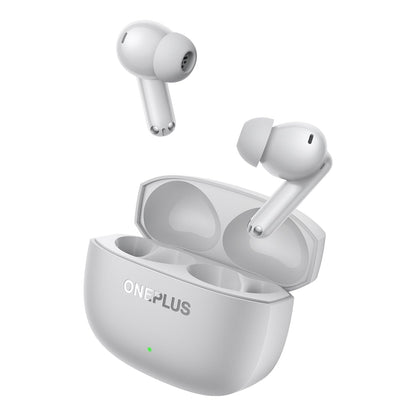 Radiant Gray | OnePlus Nord Buds 4 Pro Radiant Gray earbuds with the charging case