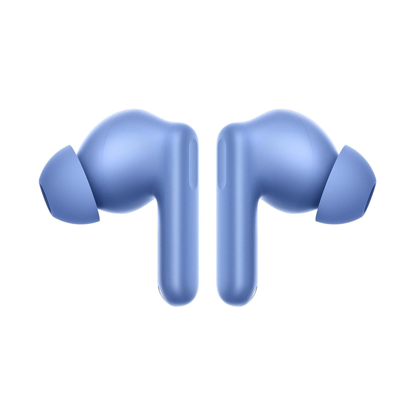 Aura Blue | OnePlus Nord Buds 3r Aura Blue earbuds, side profile view