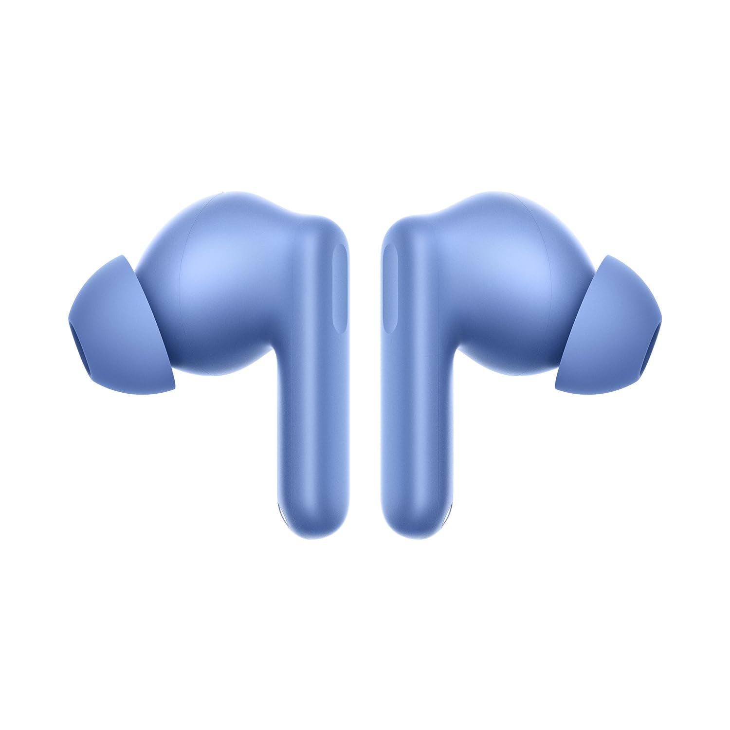 Aura Blue | OnePlus Nord Buds 3r Aura Blue earbuds, side profile view