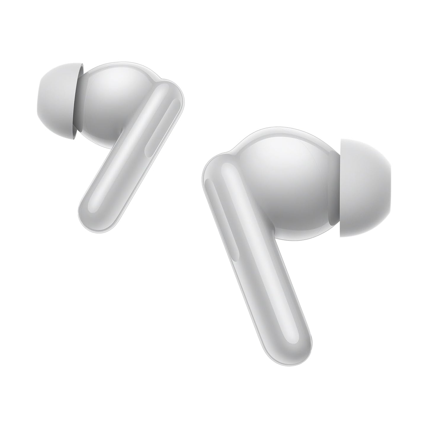 Radiant Gray | OnePlus Nord Buds 4 Pro Radiant Gray earbuds, ear-tip side view