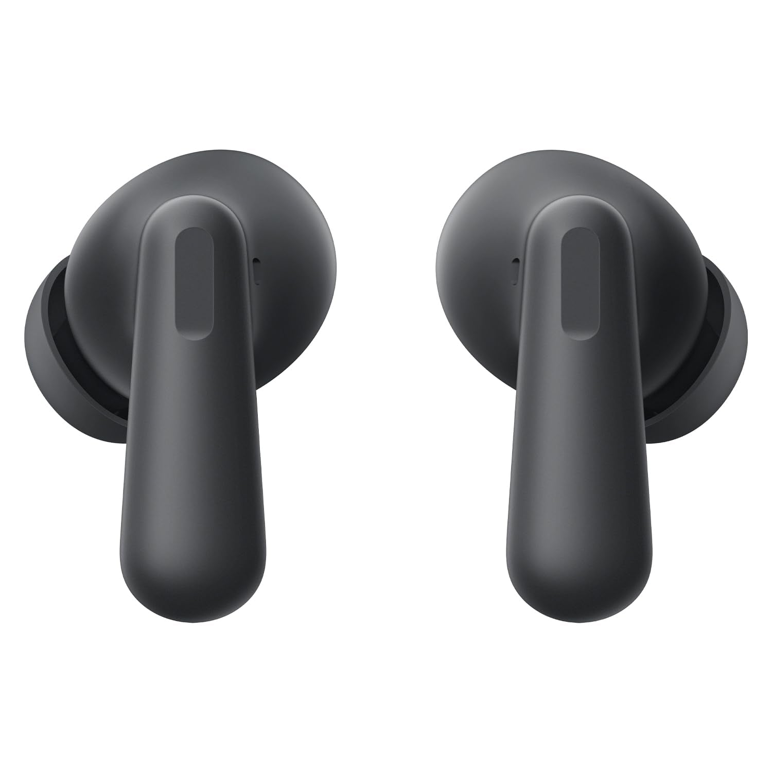 Harmonic Gray | OnePlus Nord Buds 3 Harmonic Gray earbuds, front view showing the stems