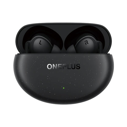 Starry Black | OnePlus Nord Buds 3 Pro in Starry Black, earbuds seated in the open charging case