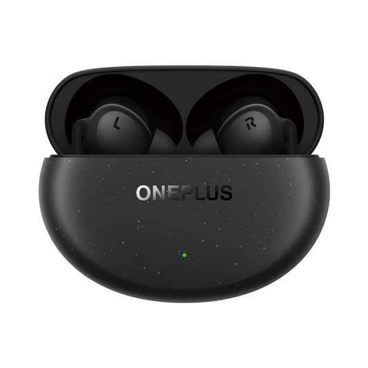 Starry Black | OnePlus Nord Buds 3 Pro in Starry Black, earbuds seated in the open charging case