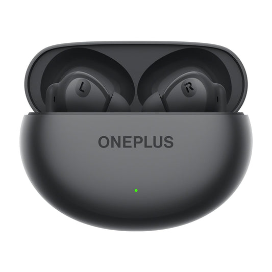 Harmonic Gray | OnePlus Nord Buds 3 in Harmonic Gray, earbuds in the open charging case
