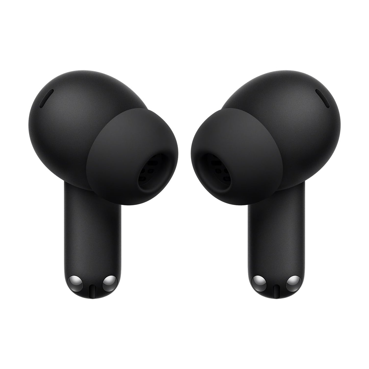 Raven Black | OnePlus Nord Buds 4 Pro Raven Black earbuds, ear-tip side view
