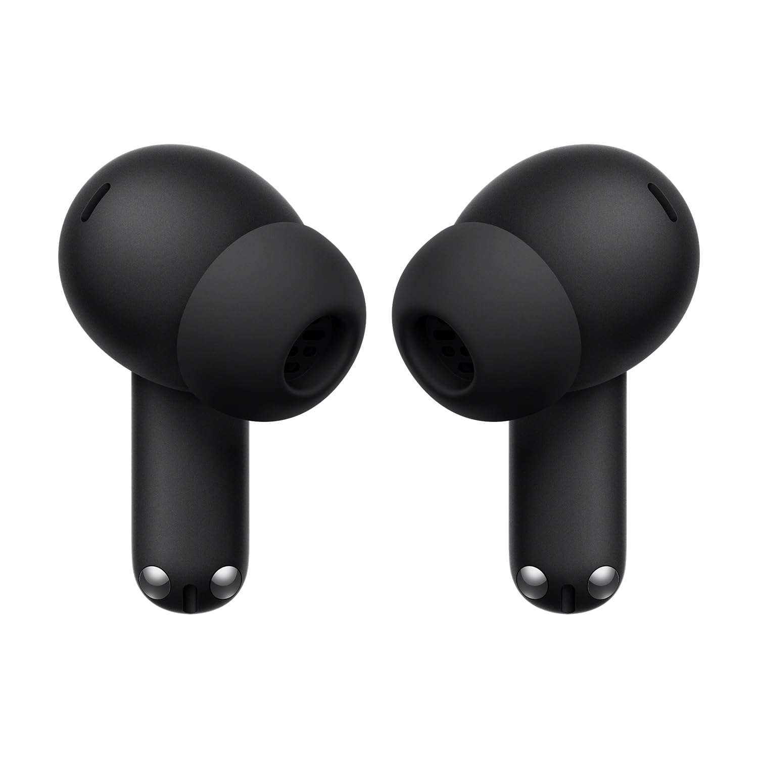 Raven Black | OnePlus Nord Buds 4 Pro Raven Black earbuds, ear-tip side view