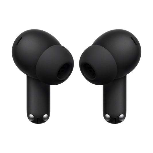 Raven Black | OnePlus Nord Buds 4 Pro Raven Black earbuds, ear-tip side view