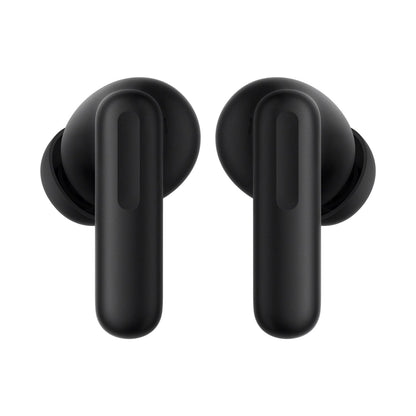 Raven Black | OnePlus Nord Buds 4 Pro Raven Black earbuds, front view showing the stems