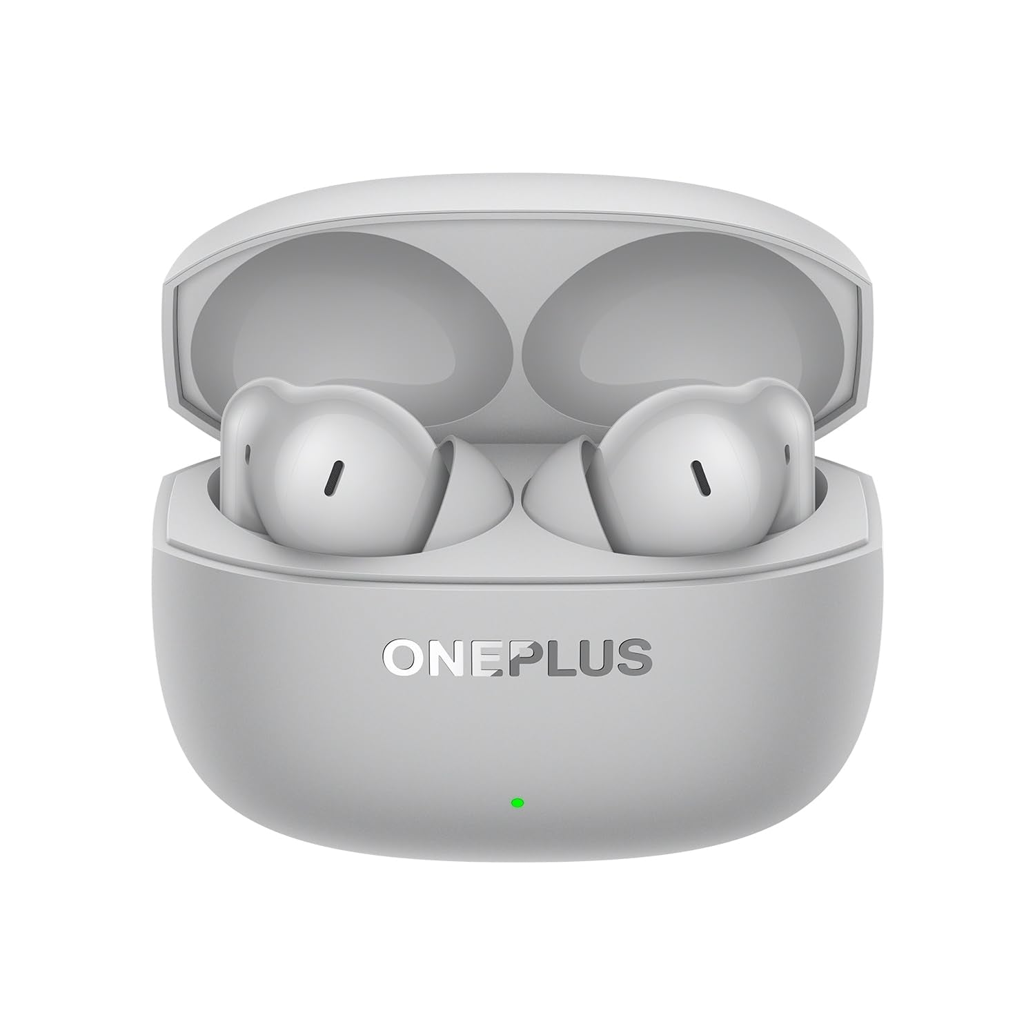 Radiant Gray | OnePlus Nord Buds 4 Pro Radiant Gray earbuds in the open charging case
