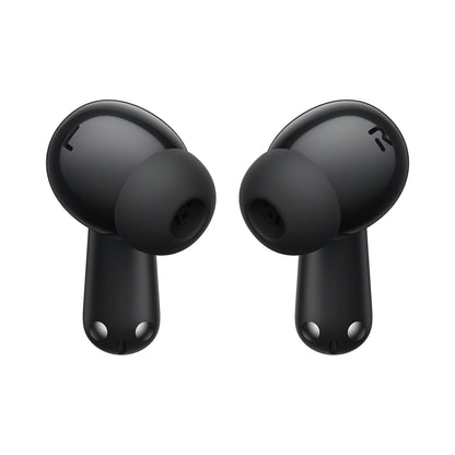 Starry Black | OnePlus Nord Buds 3 Pro Starry Black earbuds, ear-tip side view with microphones