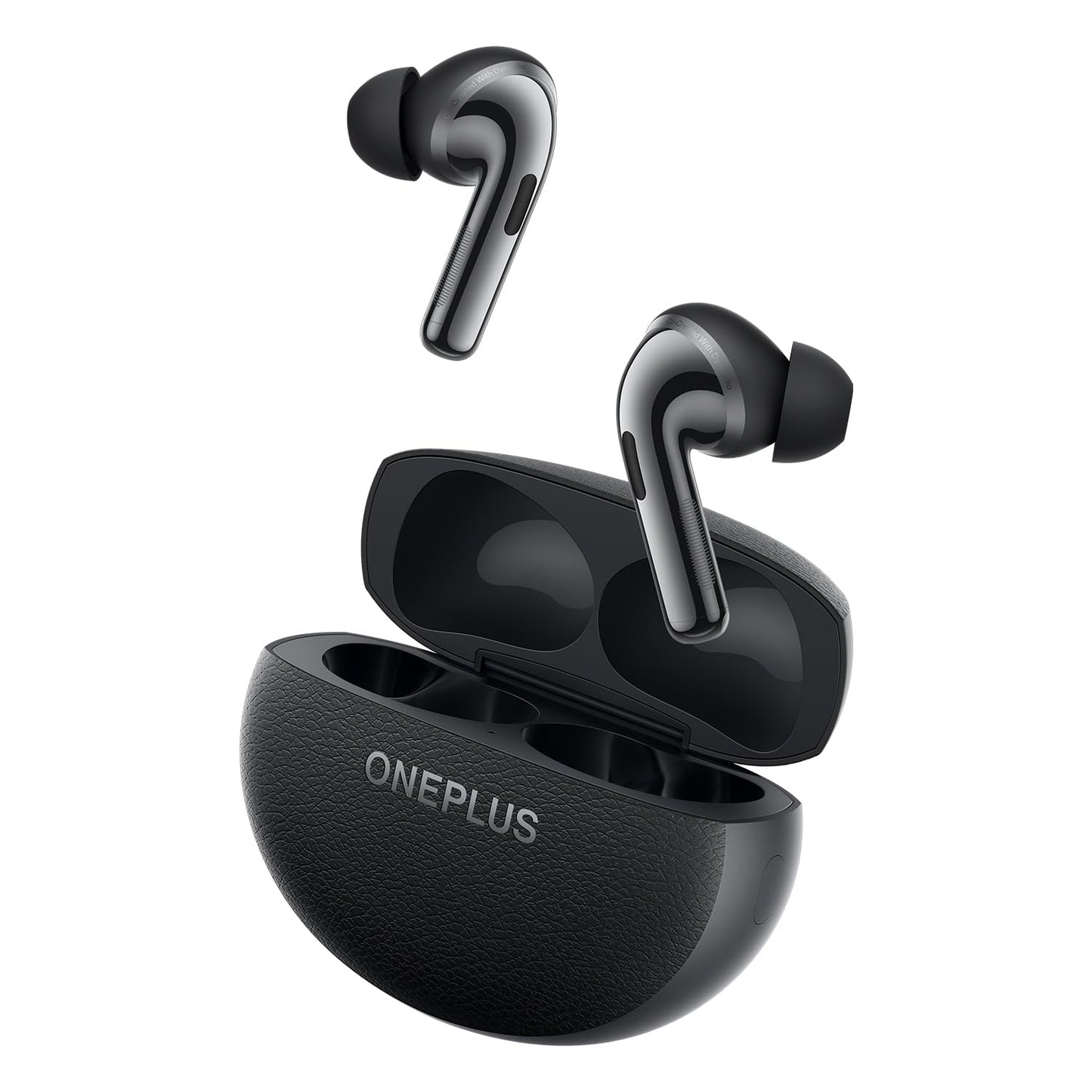 Midnight Opus | OnePlus Buds Pro 3 Midnight Opus earbuds with the open charging case