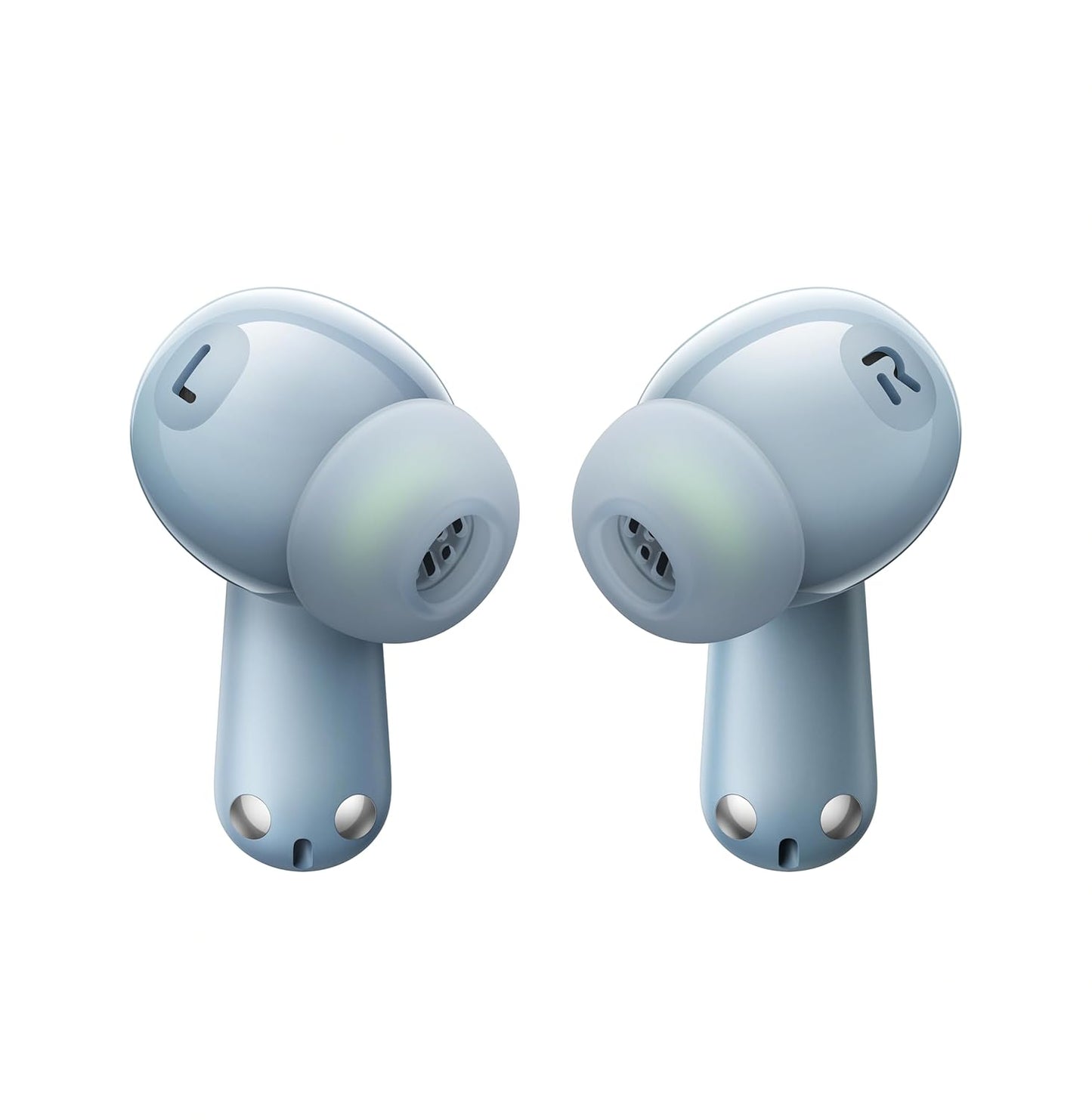 Chromatic Blue | OnePlus Nord Buds 3 Chromatic Blue earbuds, ear-tip side view