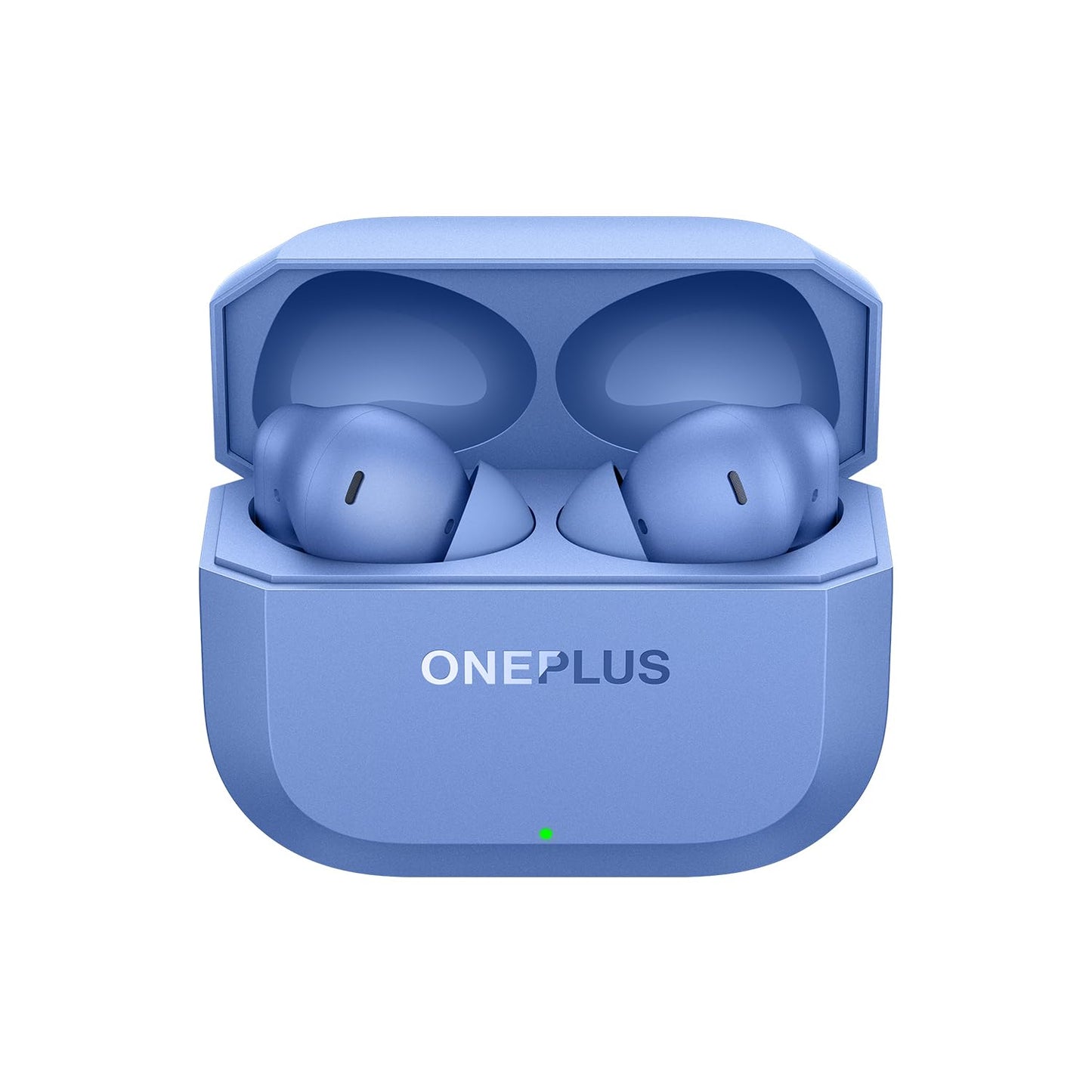 Aura Blue | OnePlus Nord Buds 3r in Aura Blue, earbuds in the open charging case