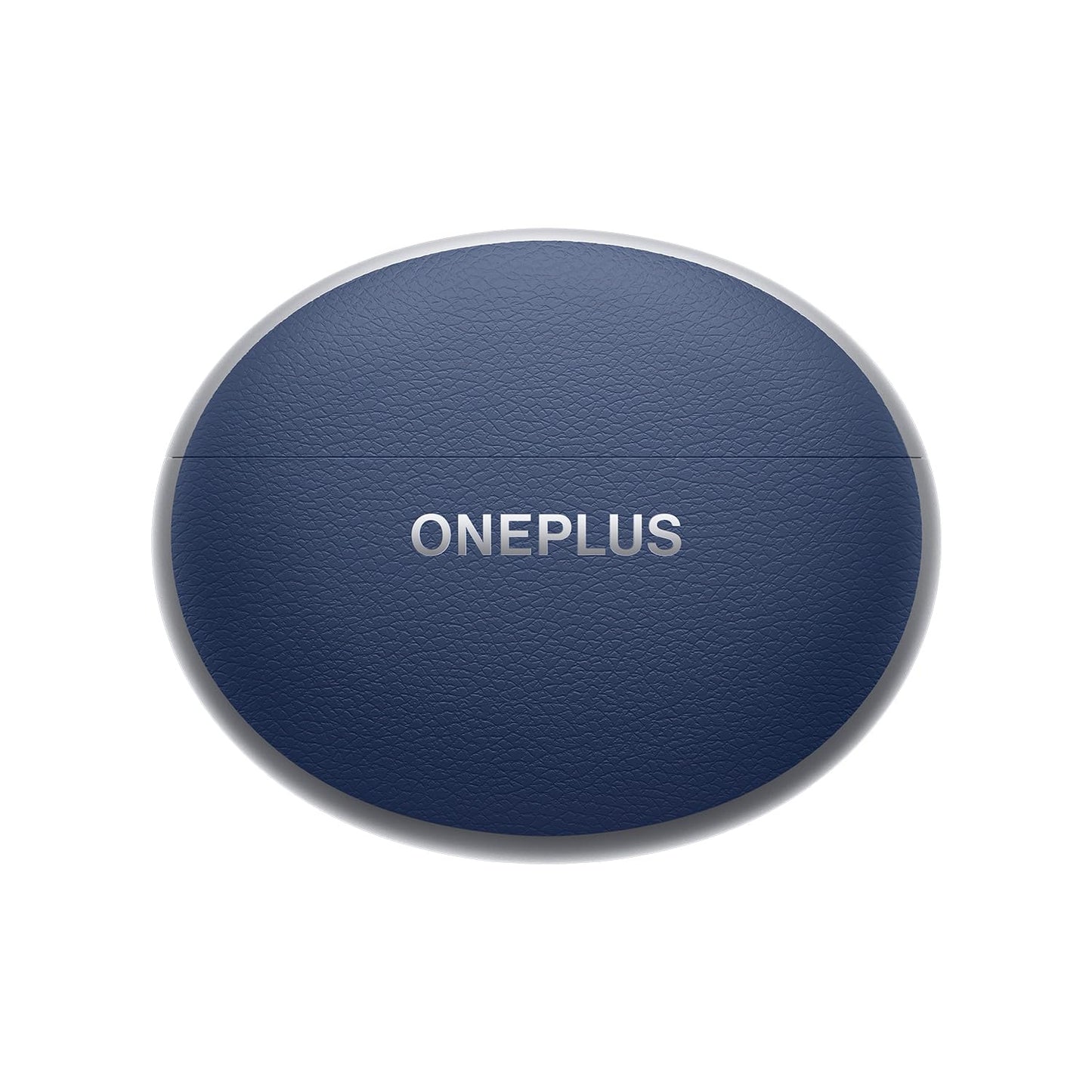 Sapphire Blue | OnePlus Buds Pro 3 Sapphire Blue leather charging case, closed
