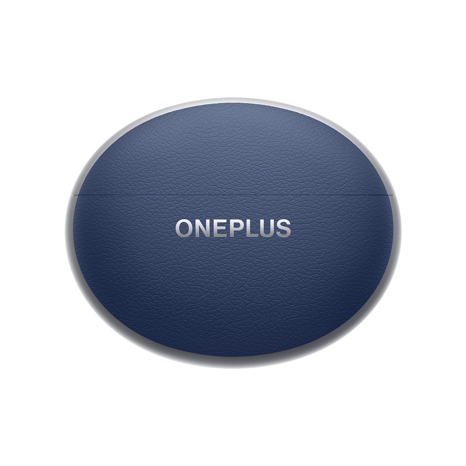 Sapphire Blue | OnePlus Buds Pro 3 Sapphire Blue leather charging case, closed