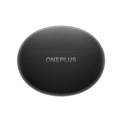 Midnight Opus | OnePlus Buds Pro 3 Midnight Opus leather charging case, closed