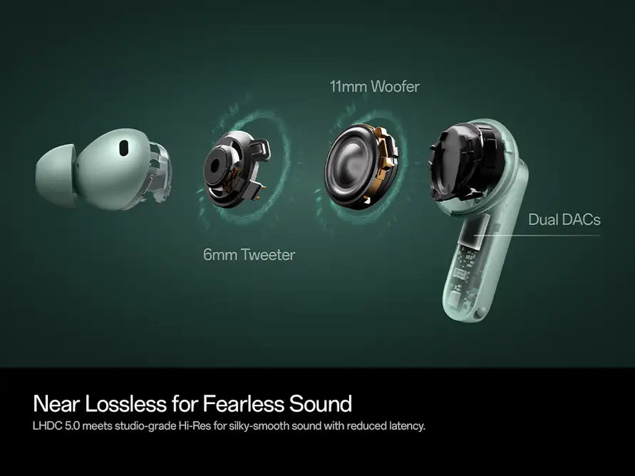 OnePlus Buds 4 near-lossless audio with LHDC 5.0 Hi-Res sound
