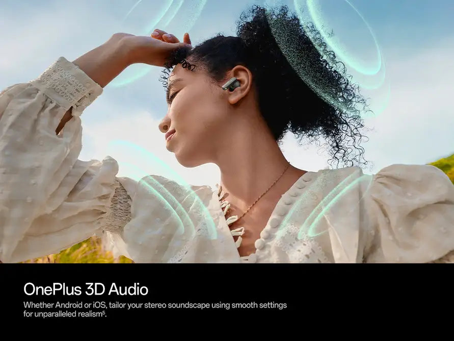 OnePlus Buds 4 with immersive OnePlus 3D Audio