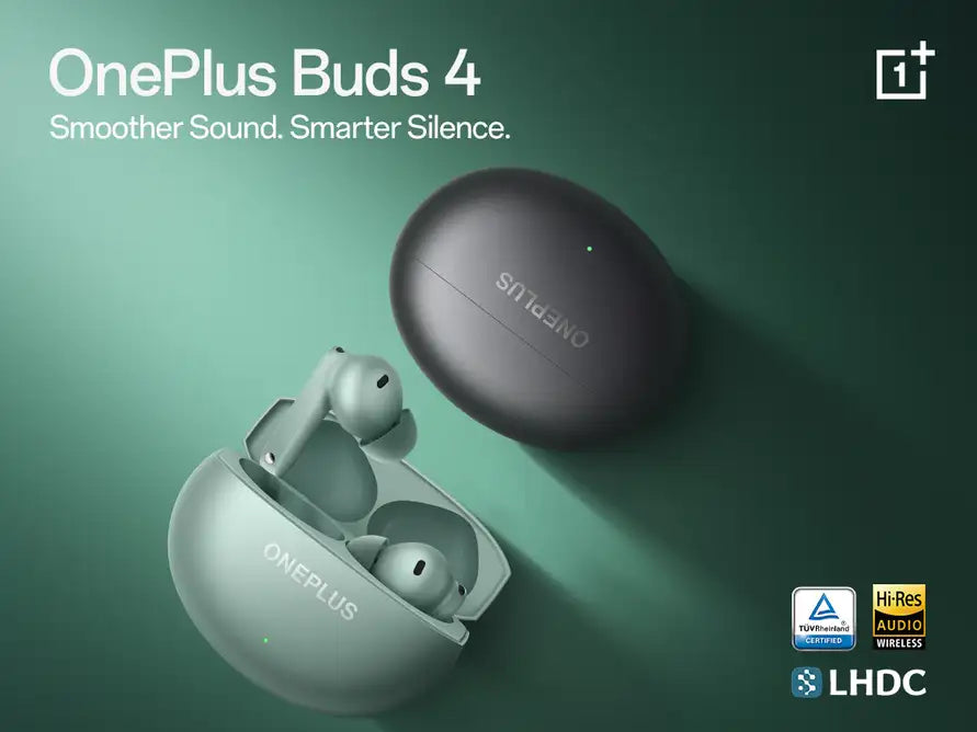 OnePlus Buds 4 — smoother sound, smarter silence