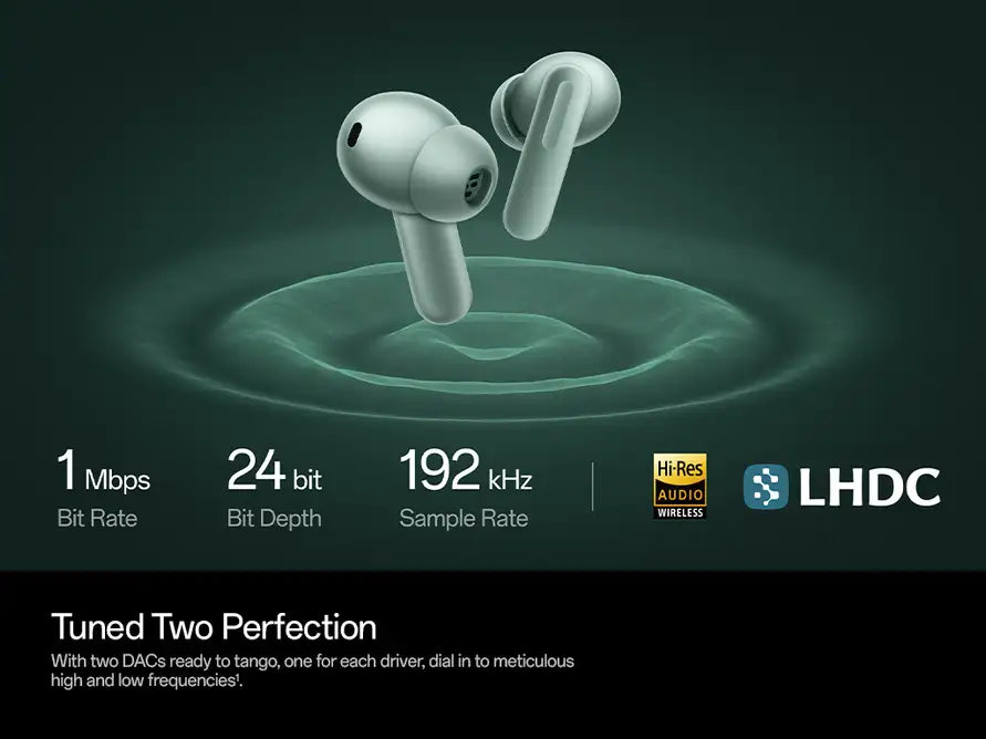 OnePlus Buds 4 dual drivers tuned to perfection: 11mm woofer and 6mm tweeter
