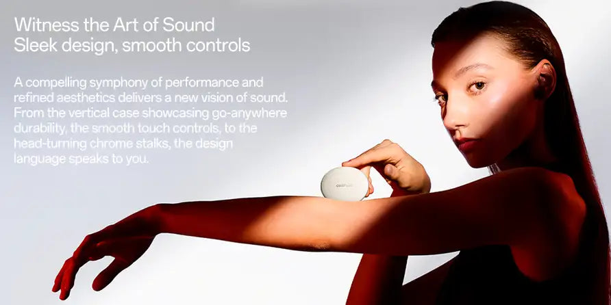 OnePlus Buds Pro 3 sleek design with smooth controls