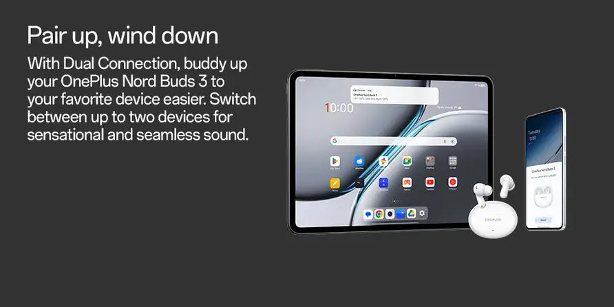 OnePlus Nord Buds 3 with easy dual-device pairing