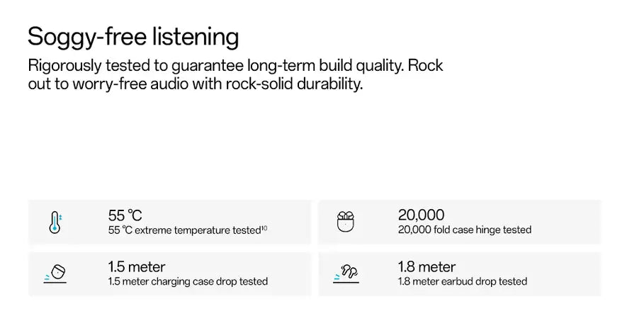 OnePlus Nord Buds 3 water-resistant for worry-free listening