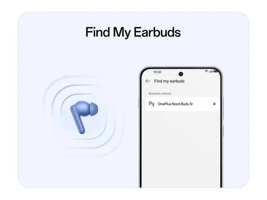 OnePlus Nord Buds 3r with Find My Earbuds