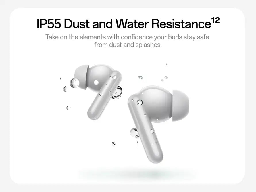OnePlus Nord Buds 4 Pro with IP55 dust and water resistance