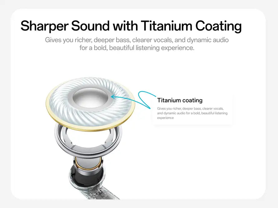 OnePlus Nord Buds 4 Pro sharper sound with titanium-coated drivers
