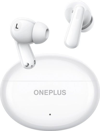 Melodic White | OnePlus Nord Buds 3 Melodic White earbuds with the charging case